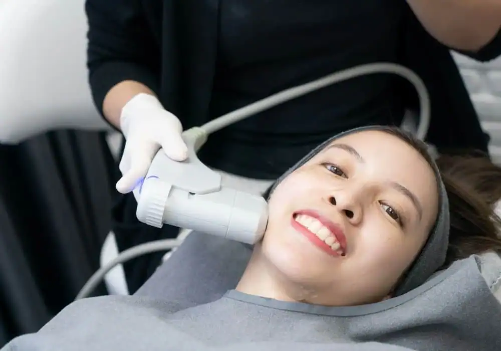 HIFU treatment Queensbury in progress