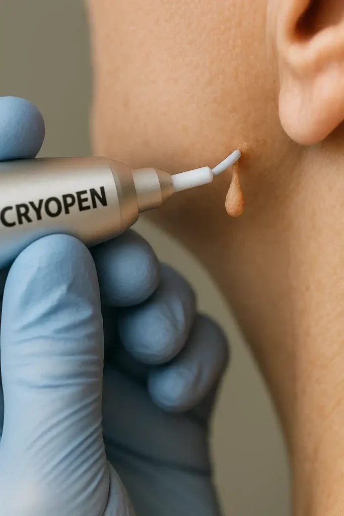 Cryopen for skin tags removal Queensbury speak to our team today!