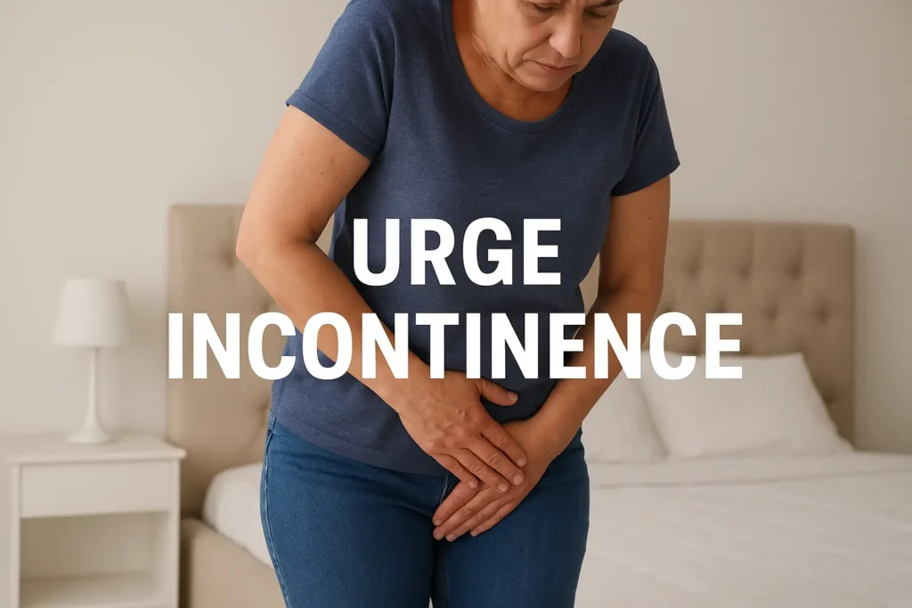 how to manage urge incontinence Queensbury symptoms
