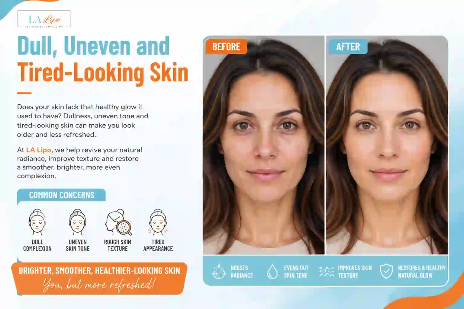 Sign #5: Dull, Uneven and Tired-Looking Skin Queensbury
