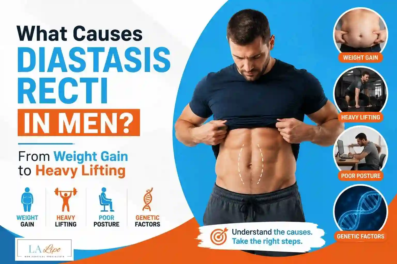 What Causes Diastasis Recti in Men? From Weight Gain to Heavy Lifting Queensbury